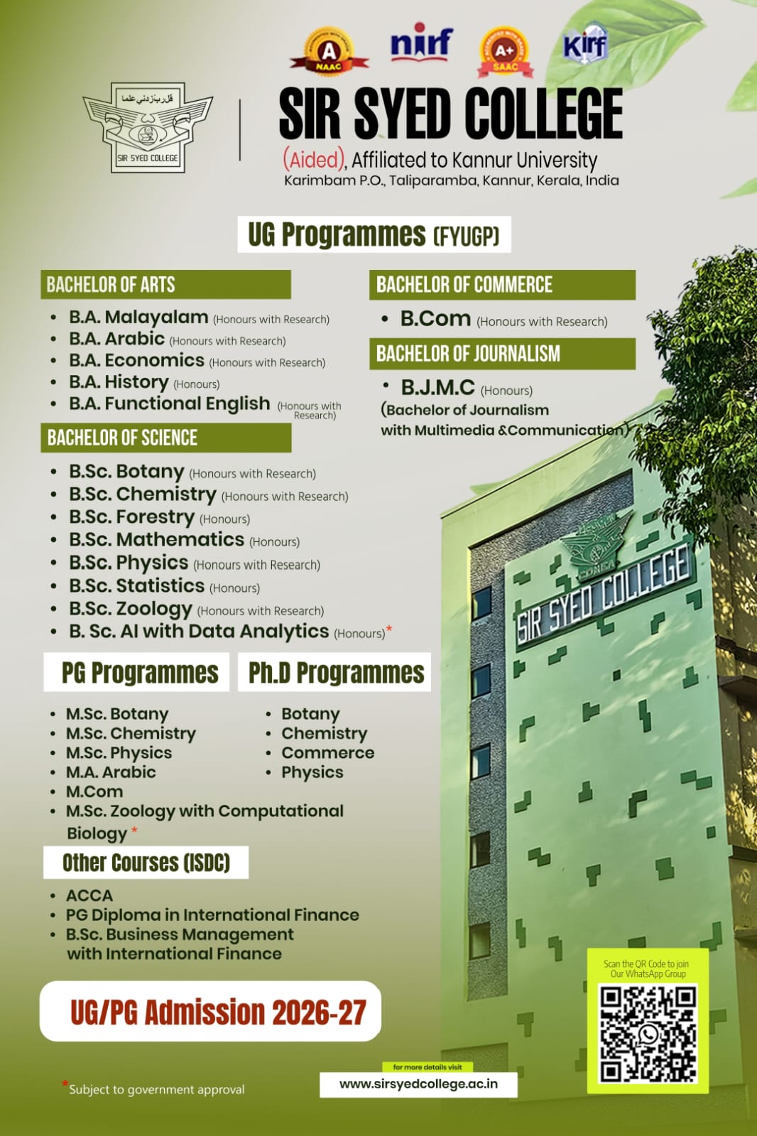 Admission